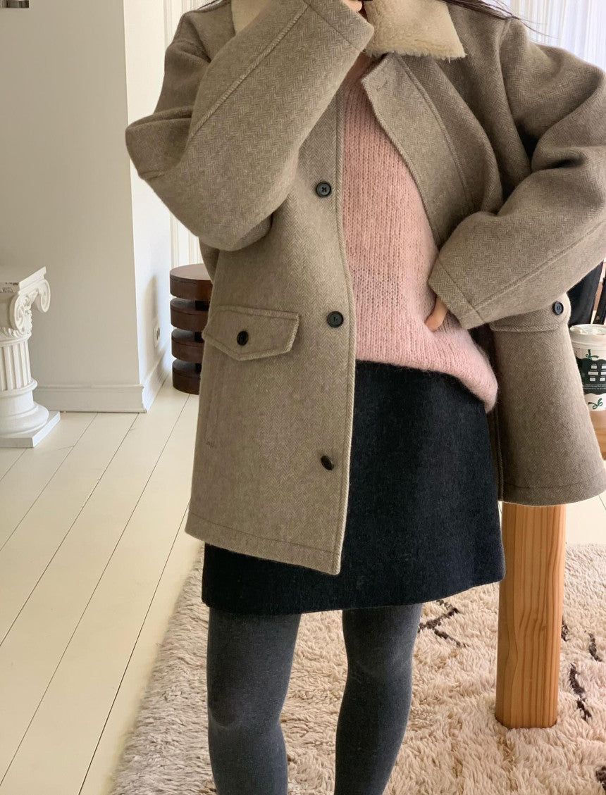 filelo wool skirt-2col