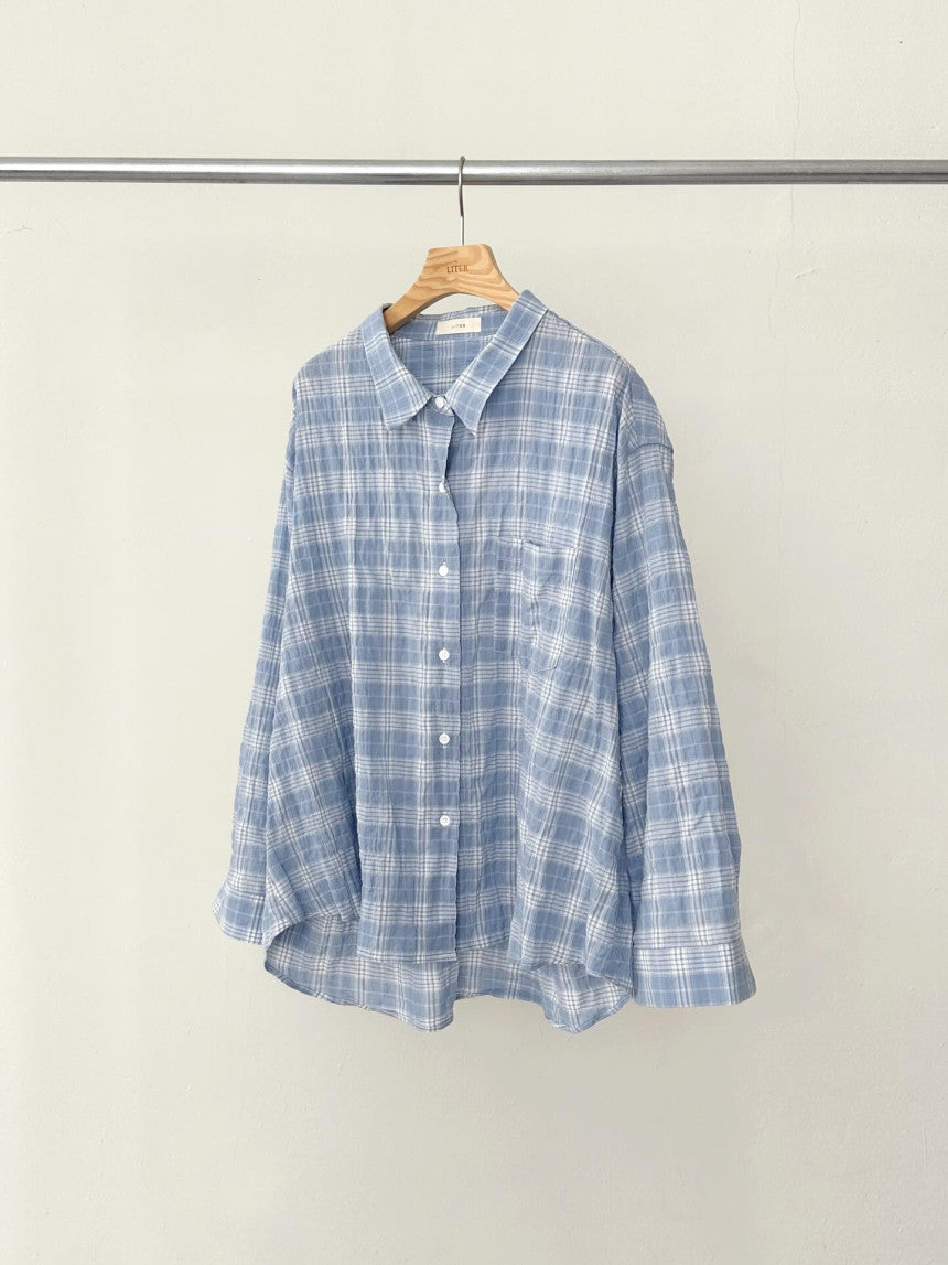 liter fresh check shirt
