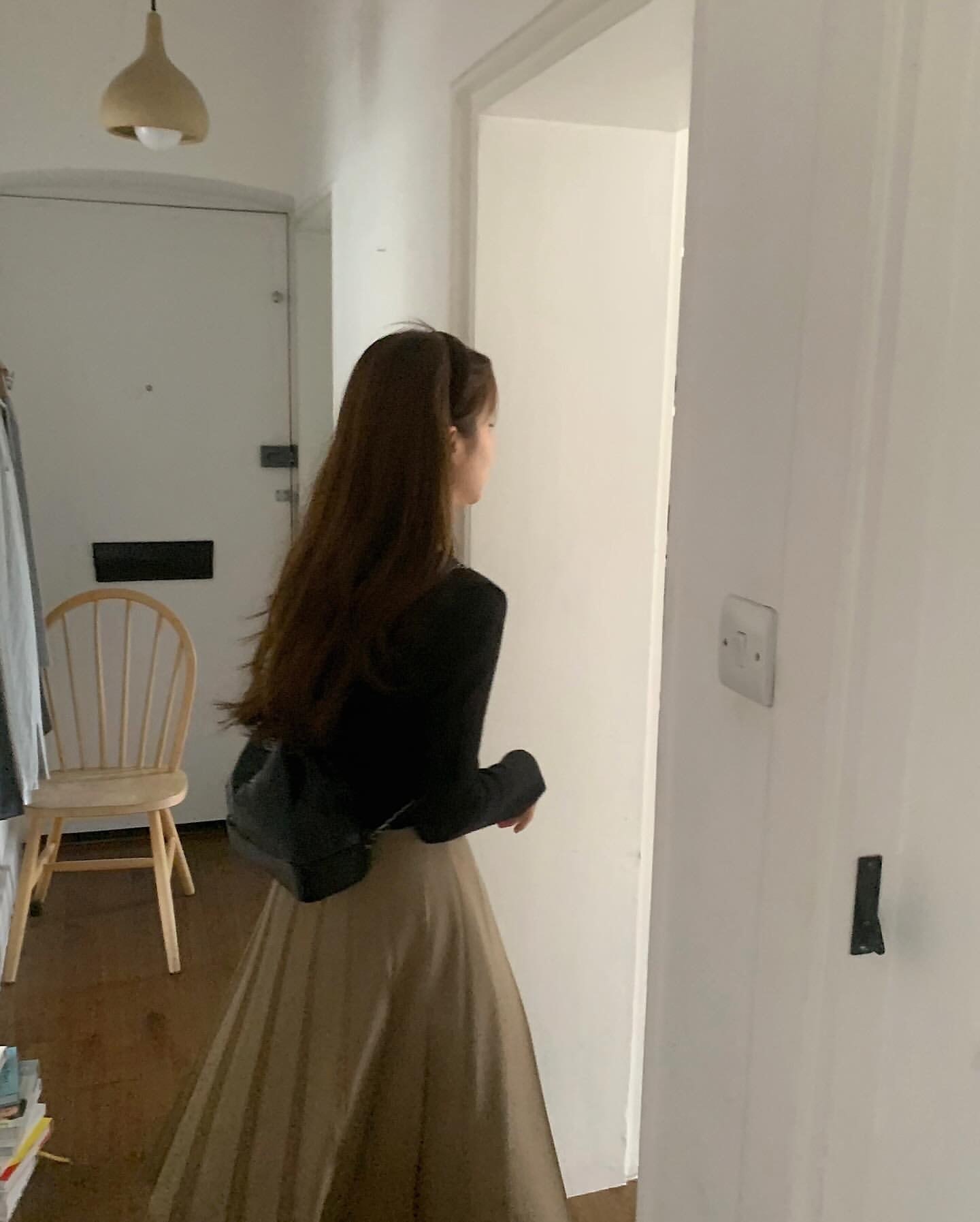 liter kkamiyu pleats skirt-2col