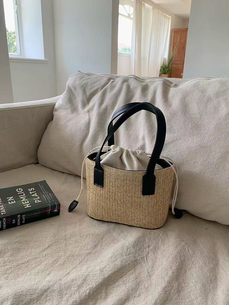 rattan mini bag