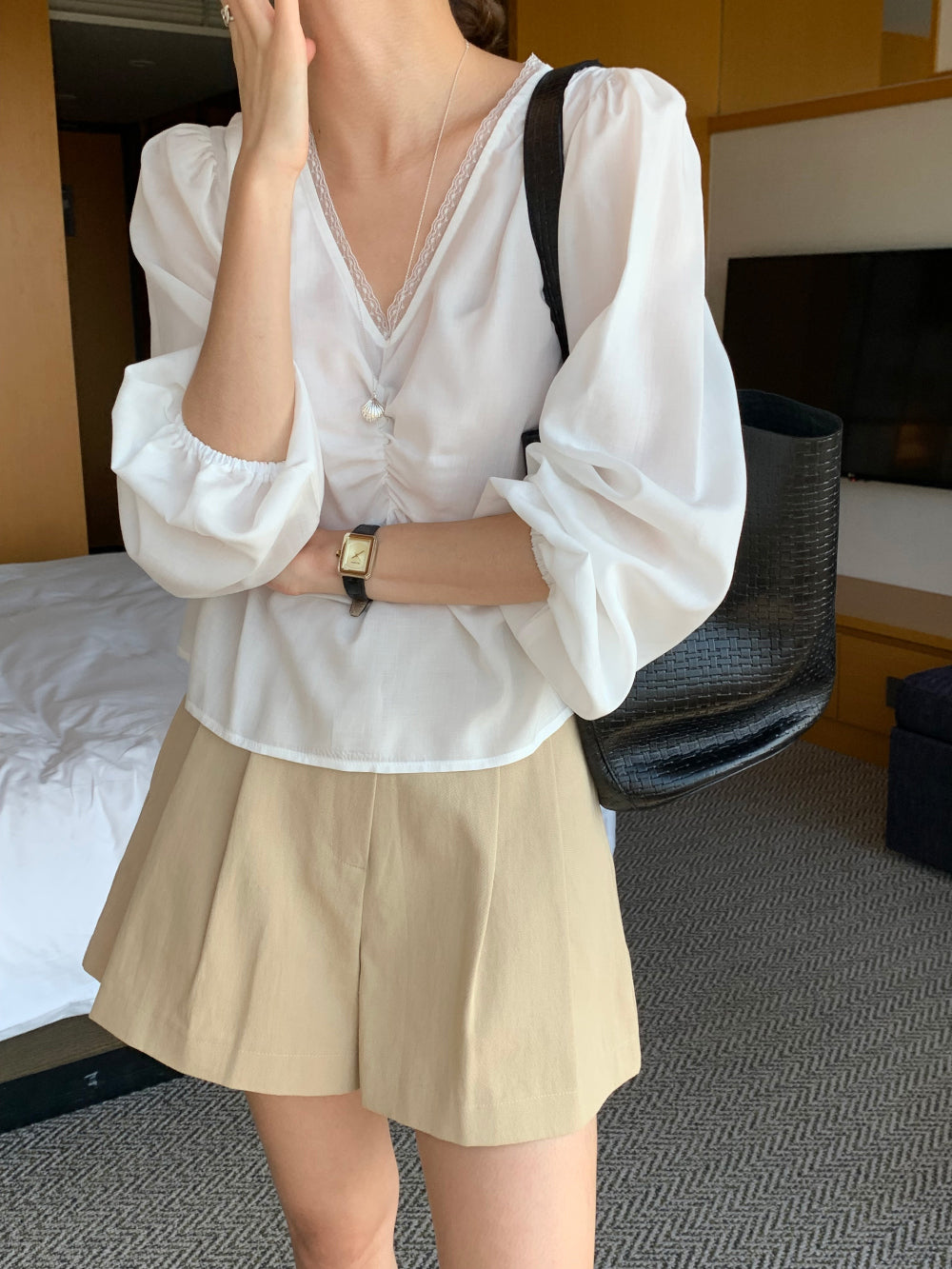 Dive blouse-2col