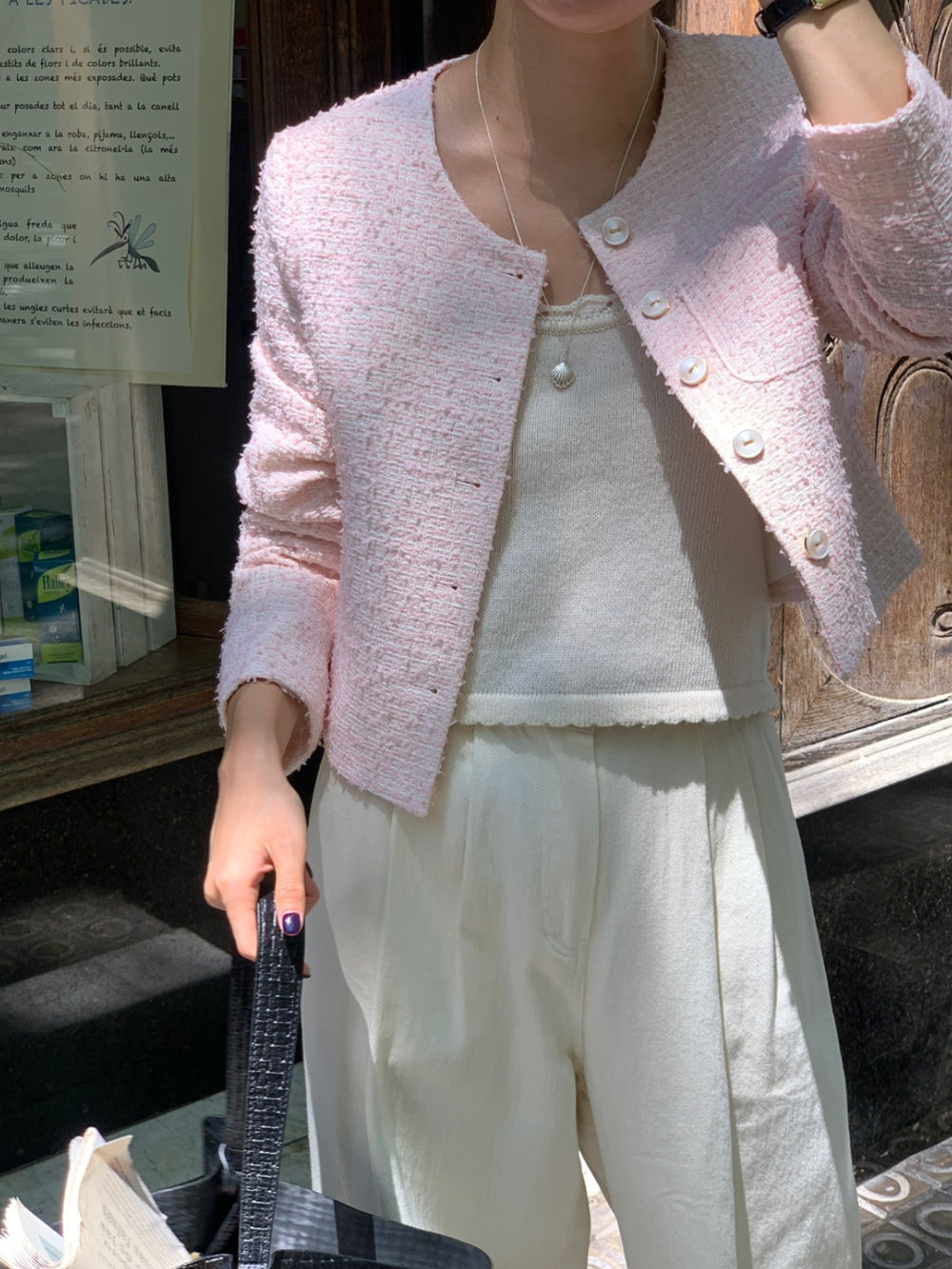 Sha tweed jacket-3col