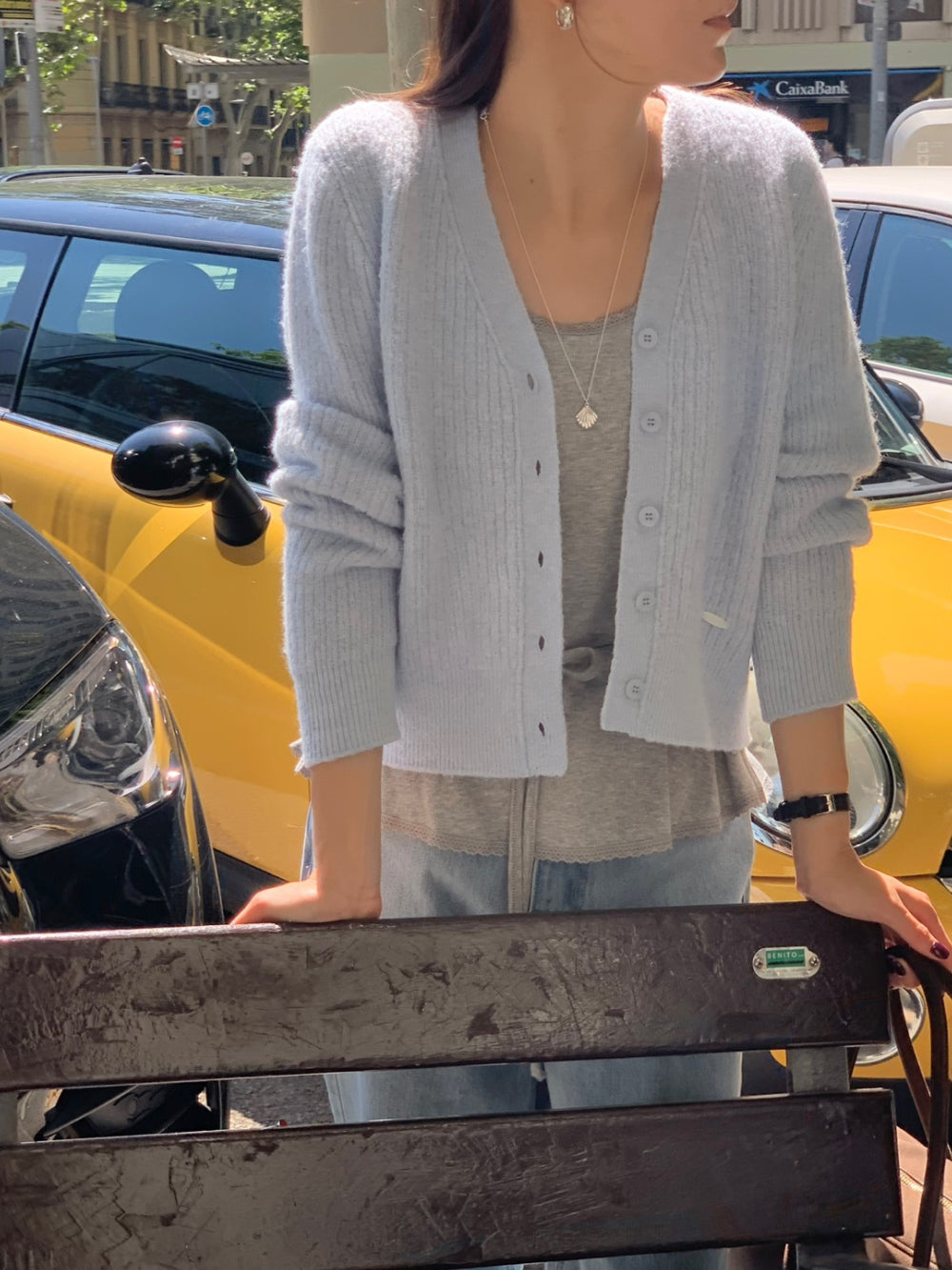Bog cardigan-4col