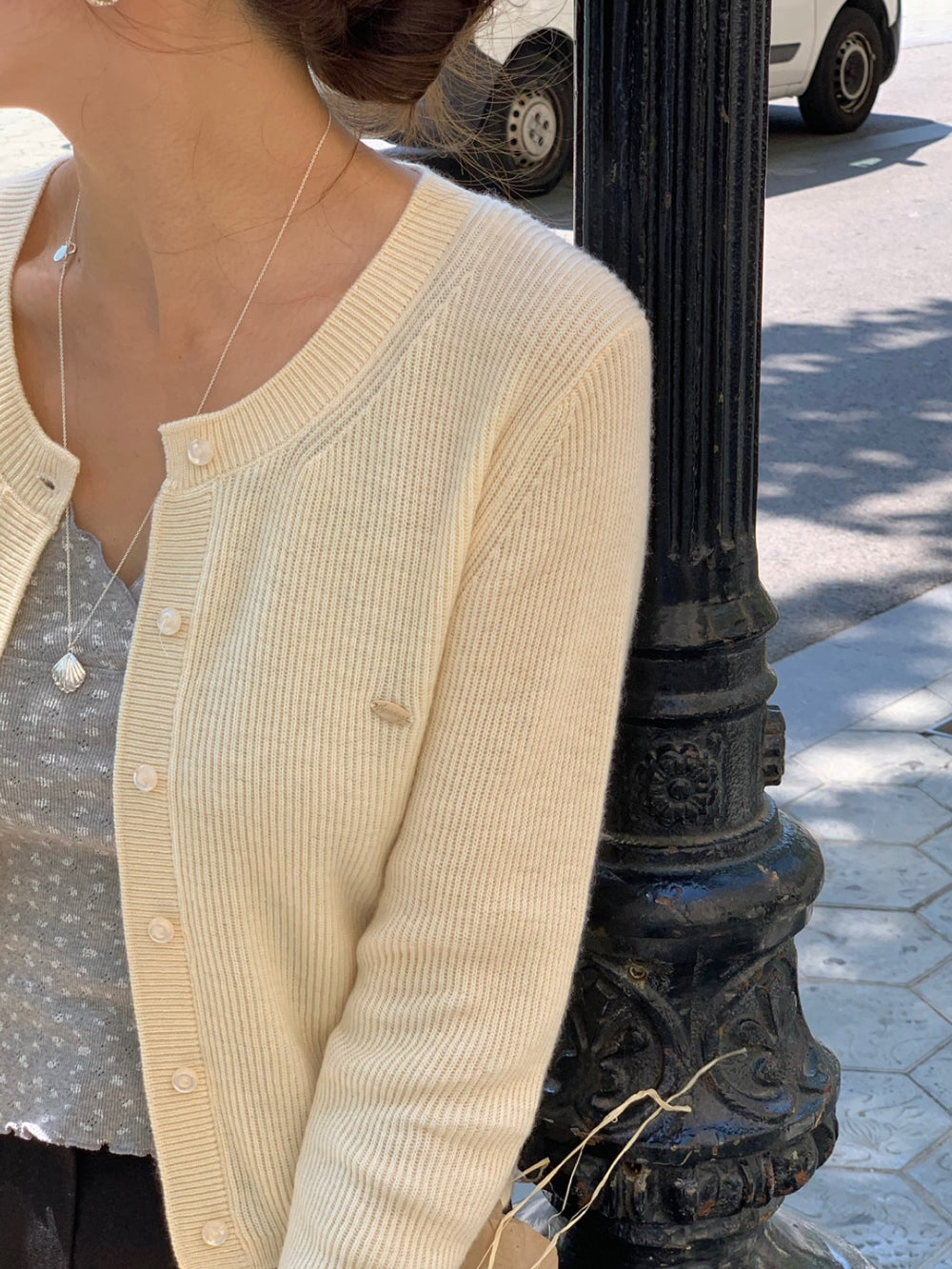Kushi cardigan-4col