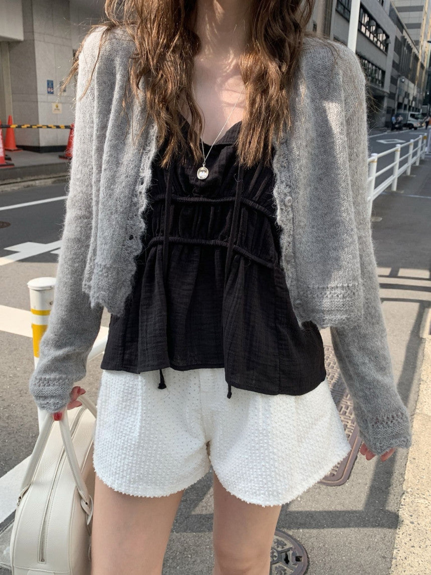 romantic alpaca cardigan-4col