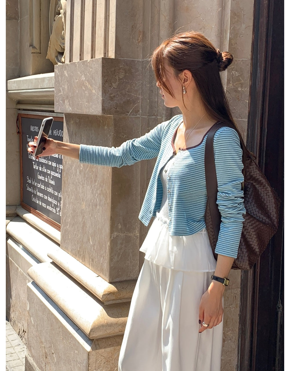 Toy sleeveless layered onepiece-2col
