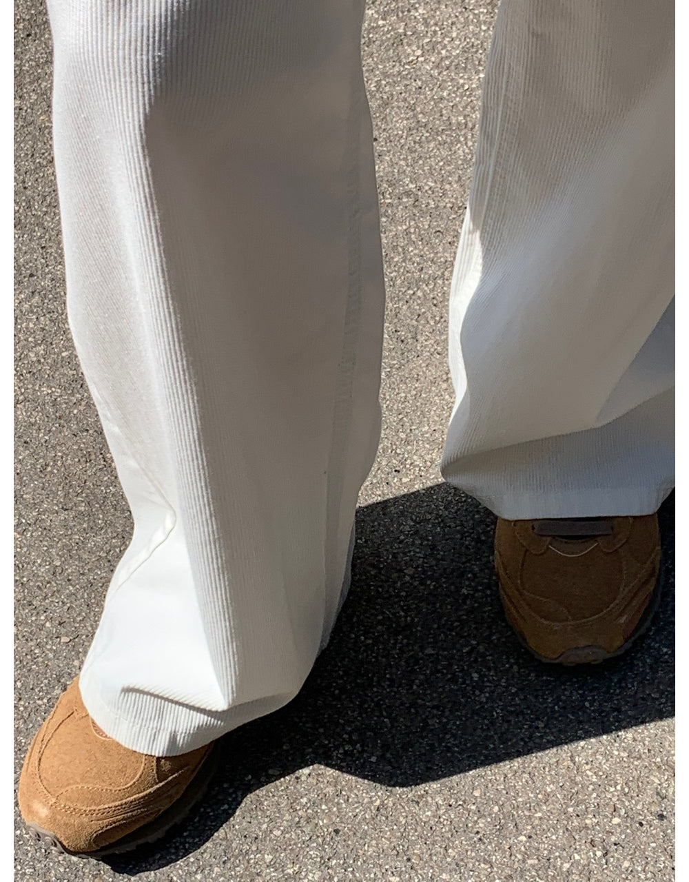 Tissue rib denim