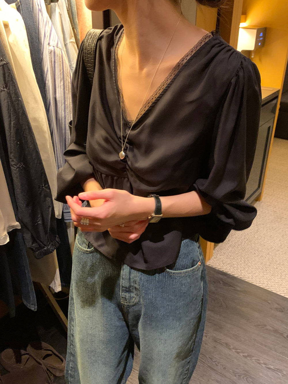Dive blouse-2col