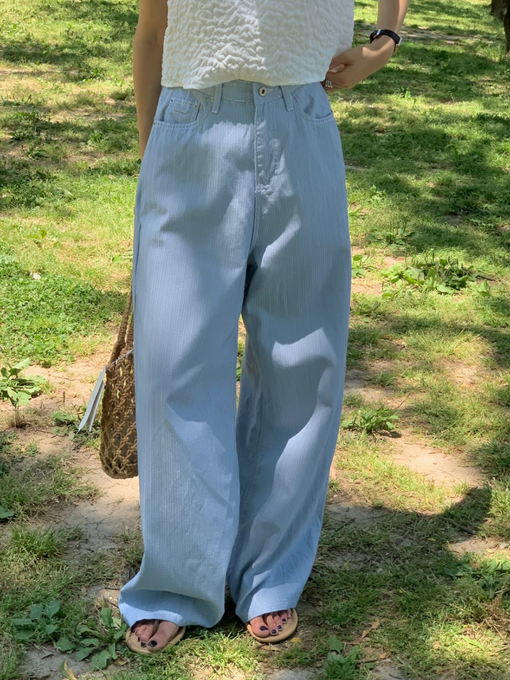 Jacquard denim-2col