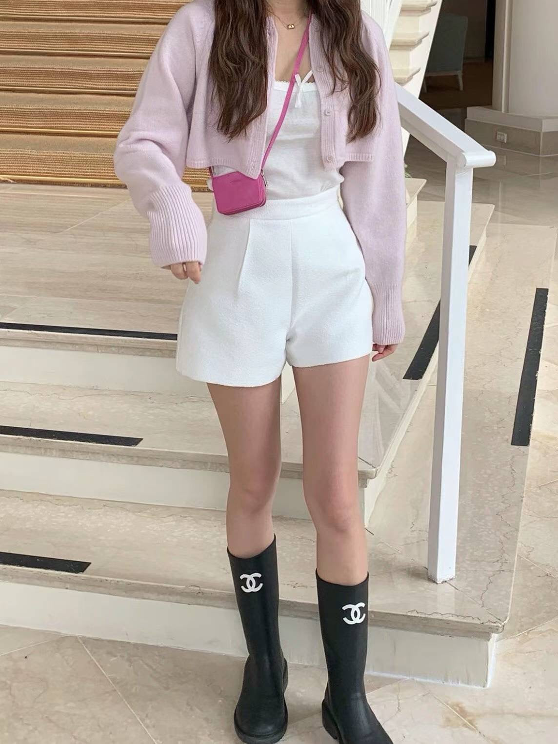 *Sale pink即納 Forest shushu cardigan-3col