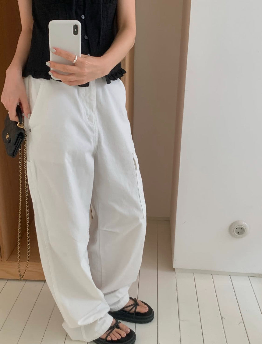 cargo cotton pants