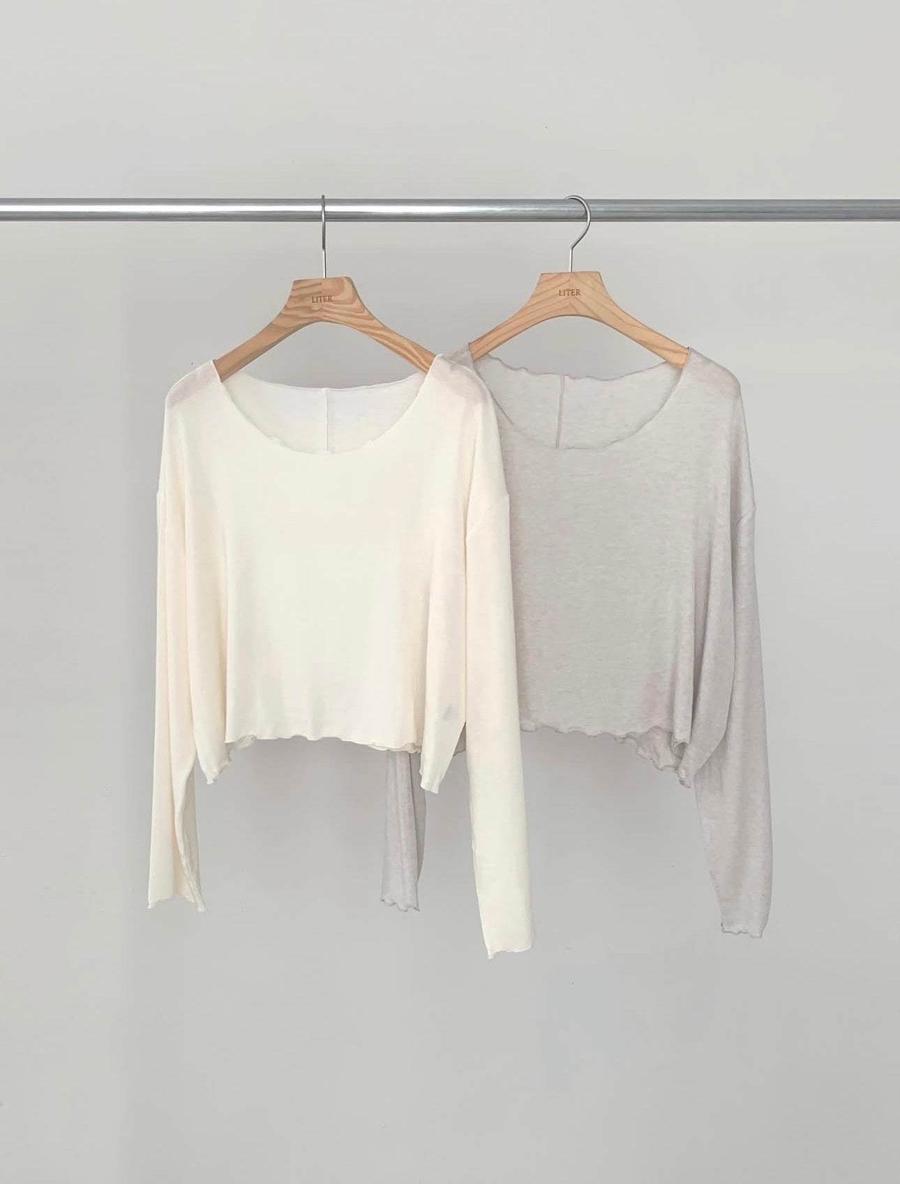 liter suri frill wool T-2col