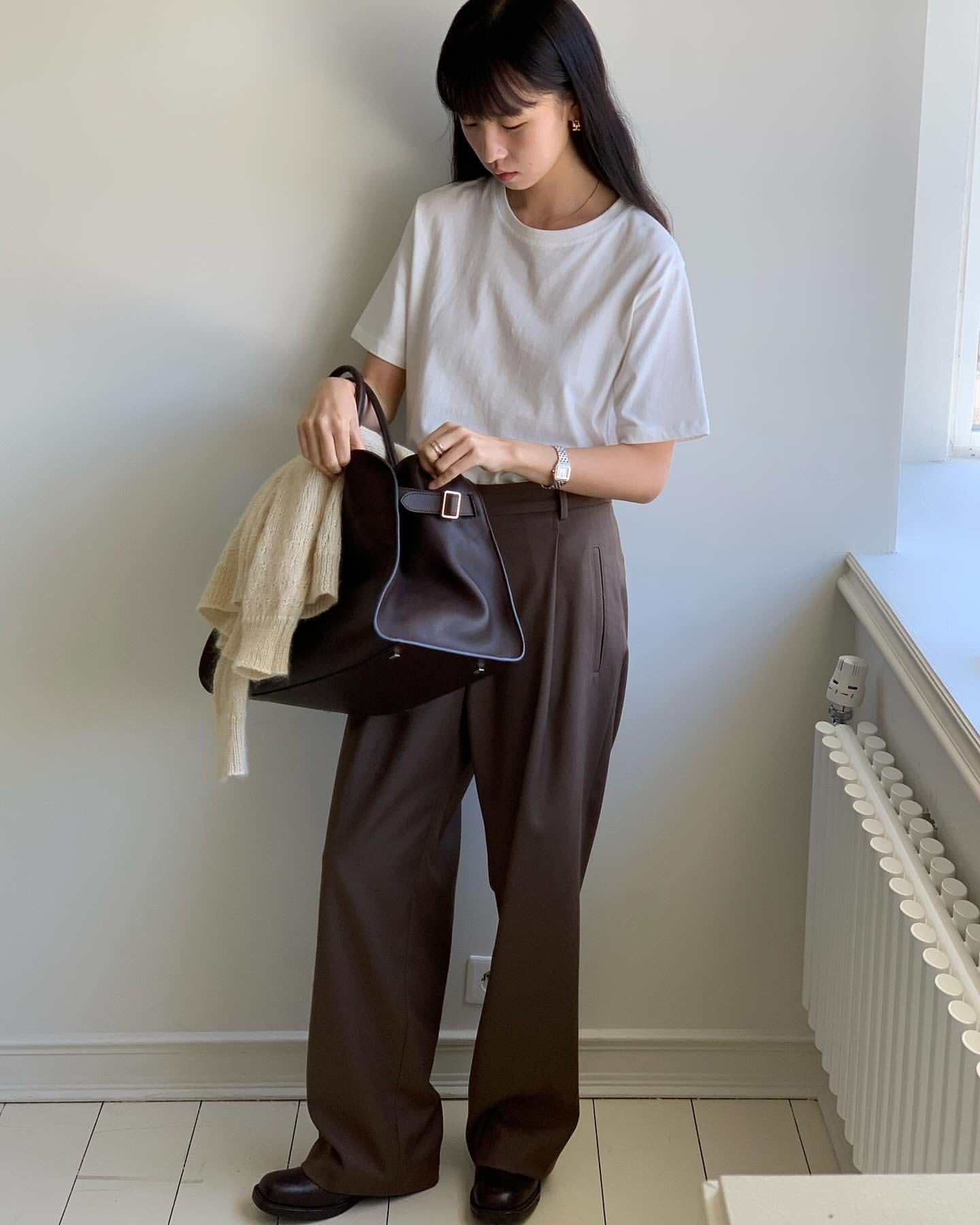 Sale black即納 Epi slacks-3col