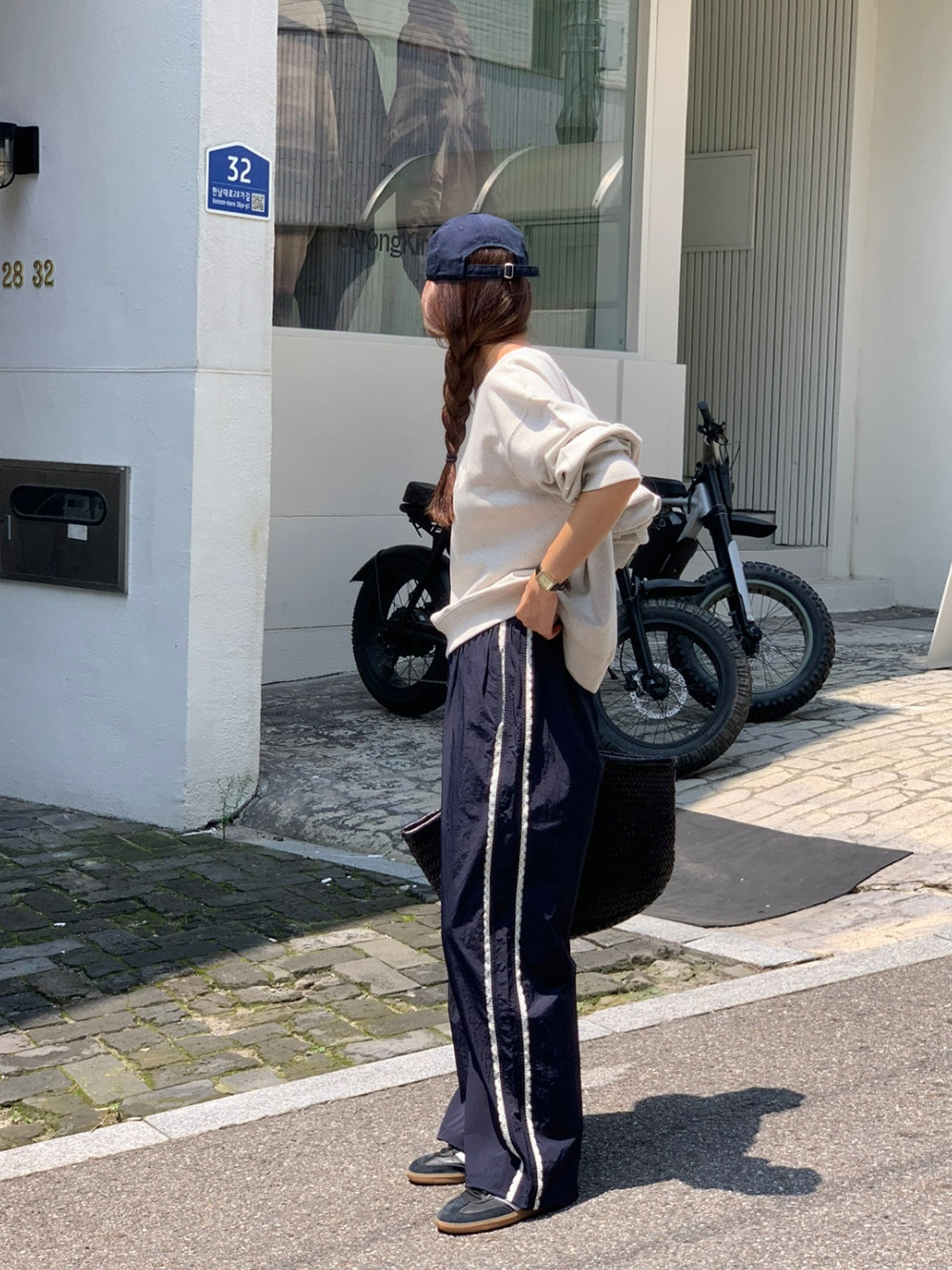 oatmeal即納 Monaco lace MTM-4col