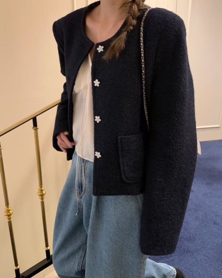 nana tweed jacket-2col