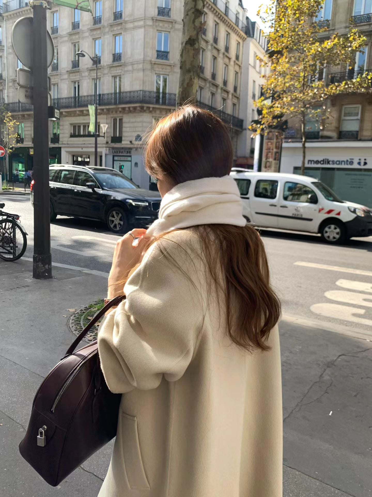 Ounce from cashmere handmade coat-2col