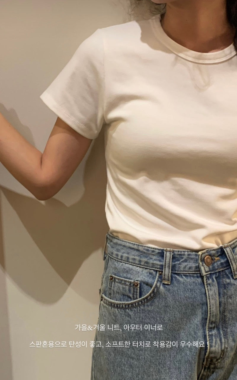 plump half T-6col