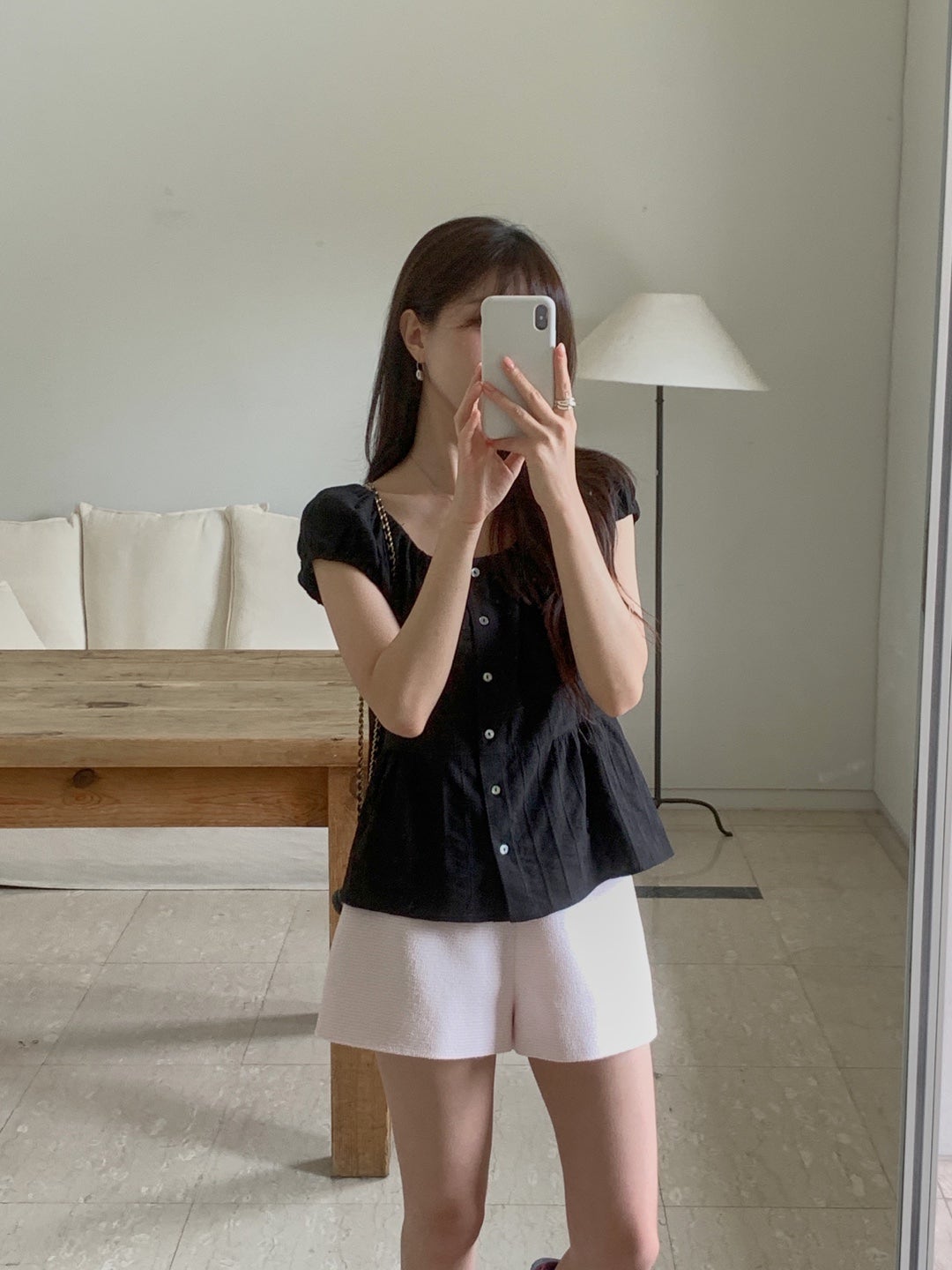 Bigi blouse&skirt-2col