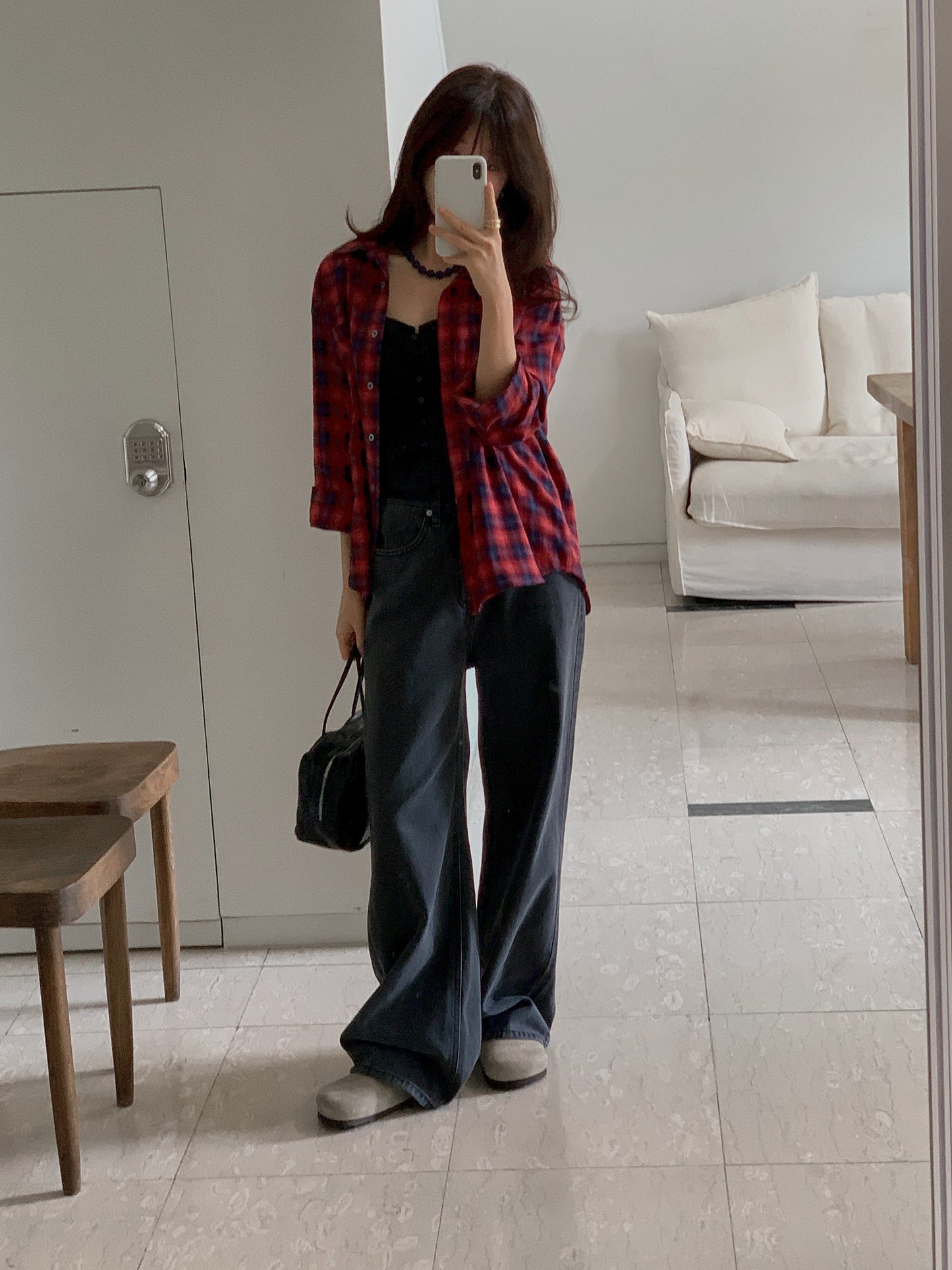 Rok check shirt