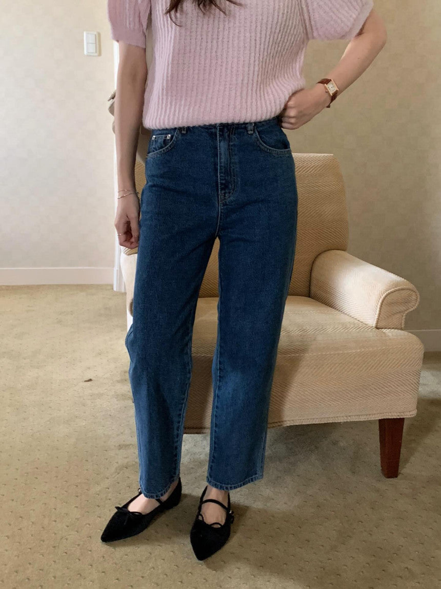 almond slim jeans