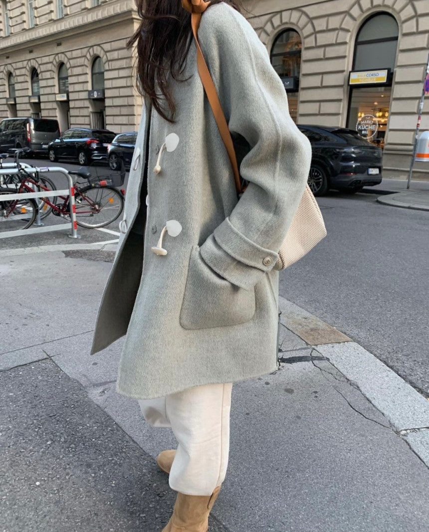duffle handmade coat-3col