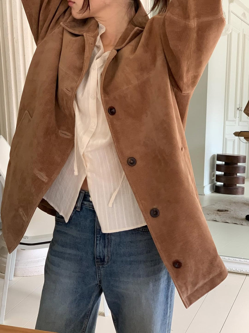 Bern suede jacket-2col