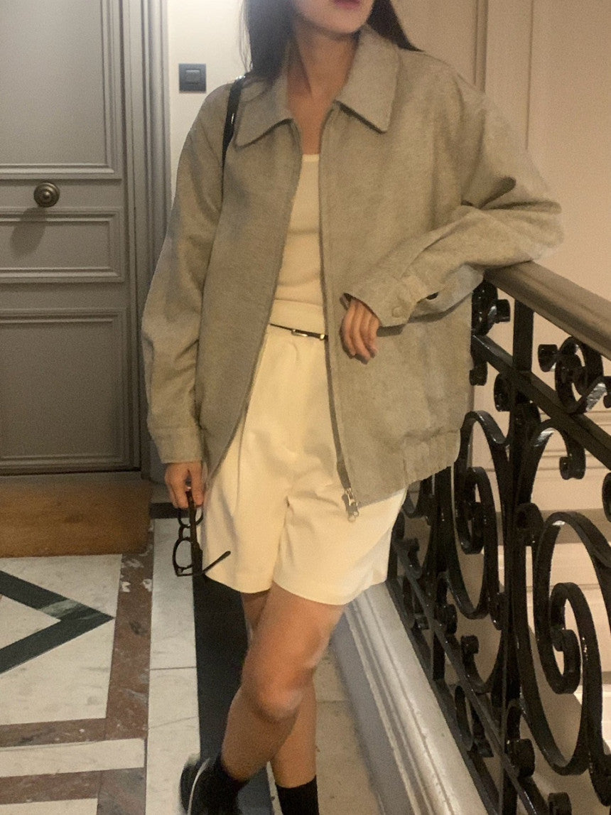 Palas herringbone blouson