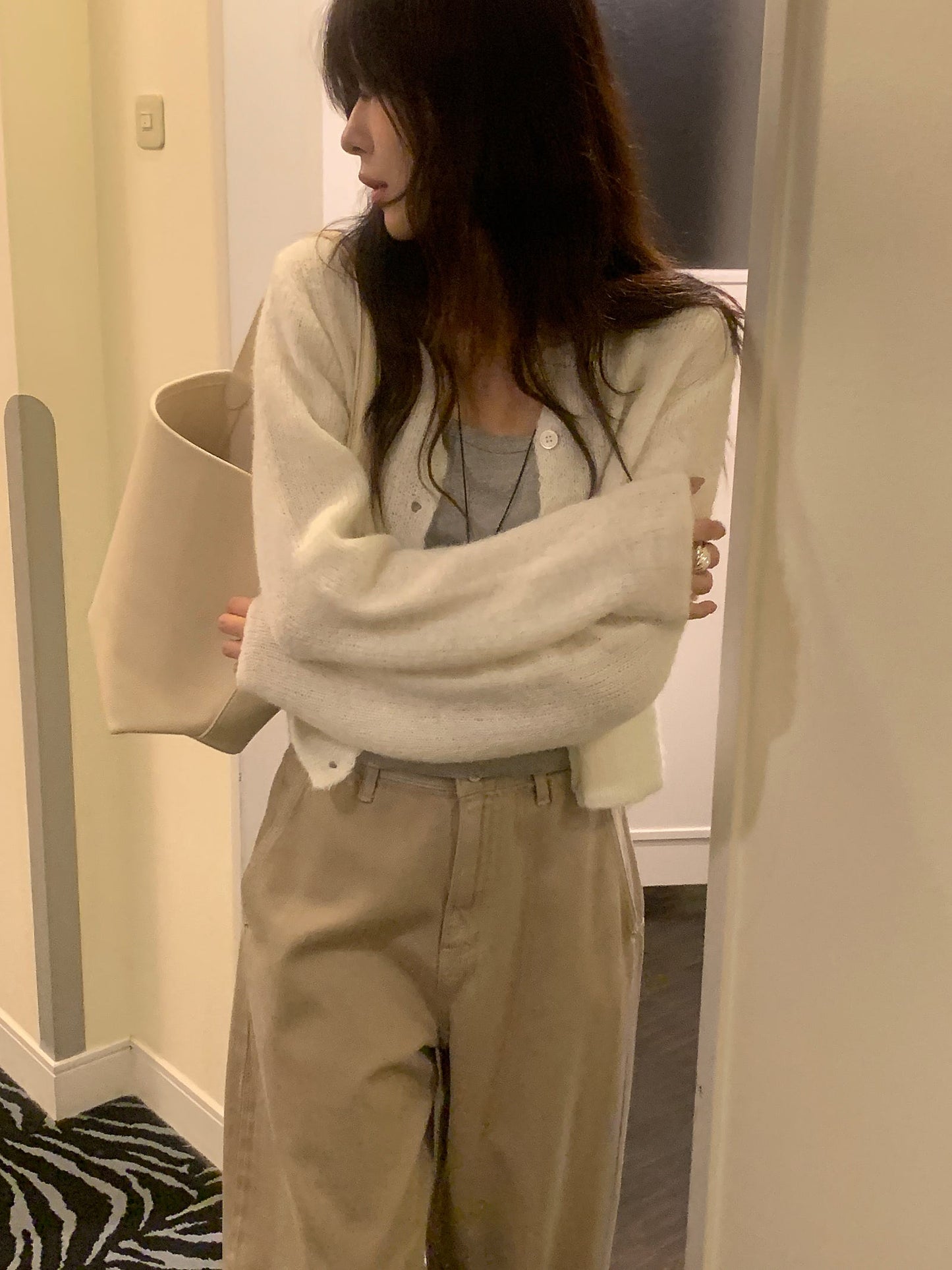 Mid cardigan-4col