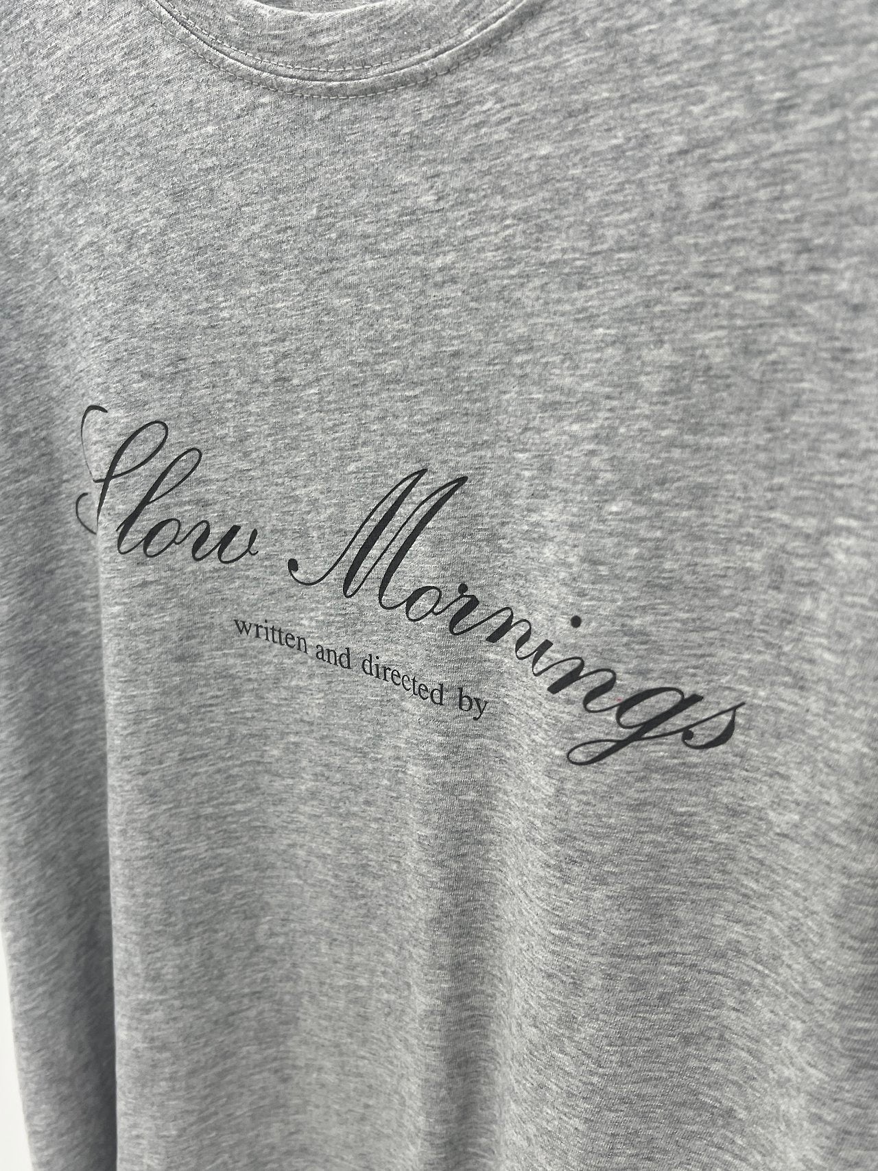 Slow Morning short sleeve T-2col