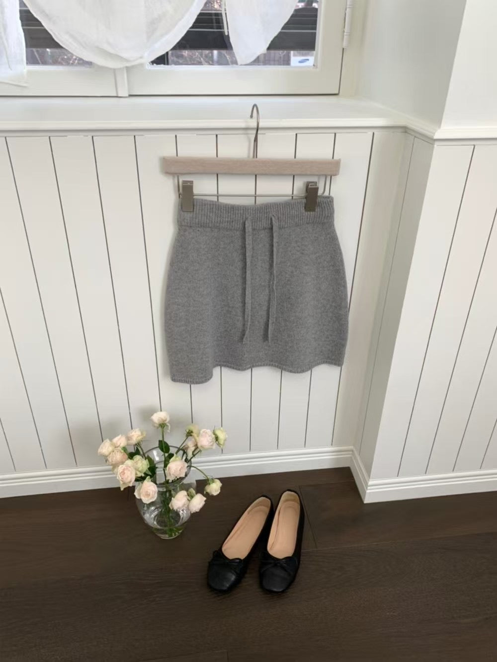 knit skirt-3col