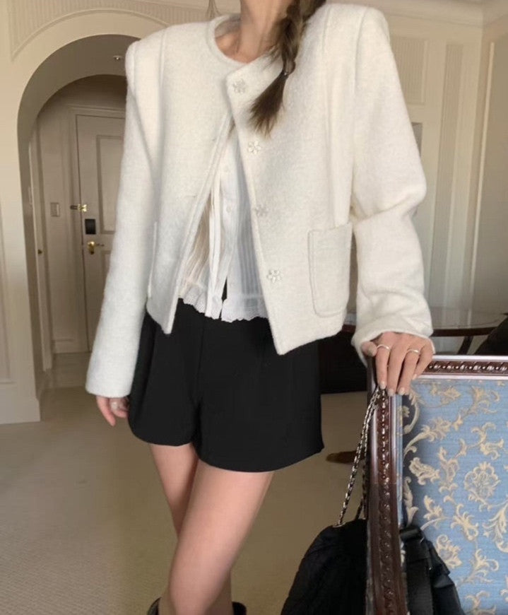 nana tweed jacket-2col