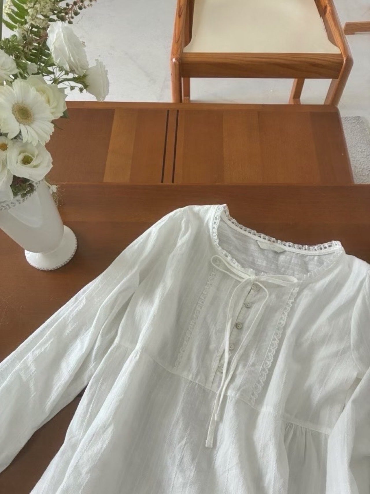 Mandarin blouse