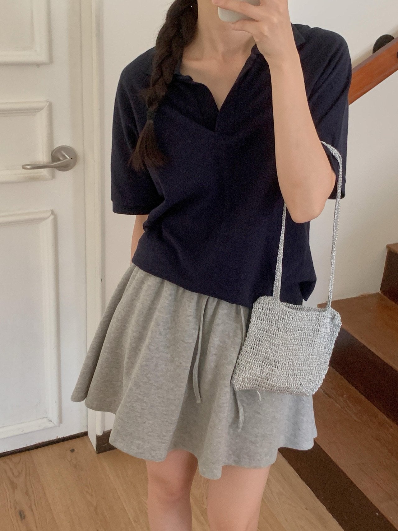 Rush skirt half pants-3col