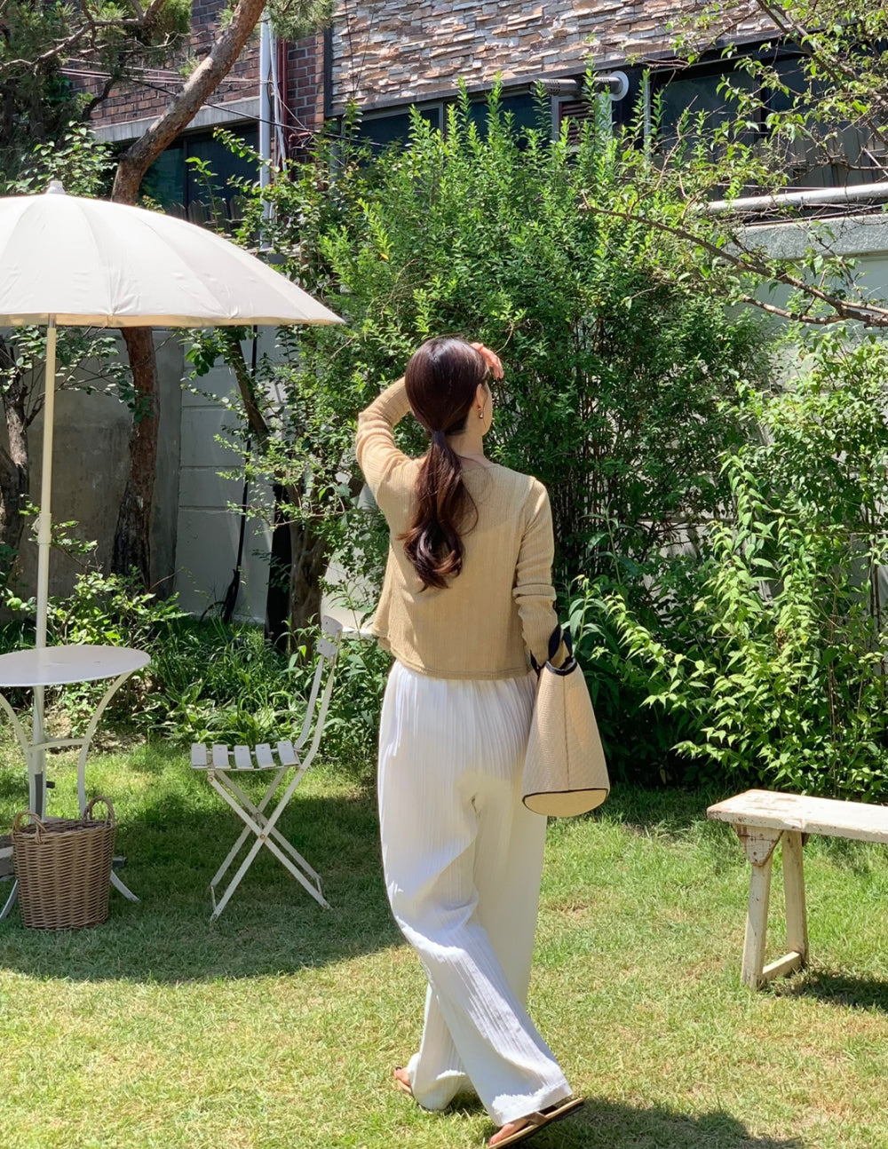 fuzzy cardigan-3col