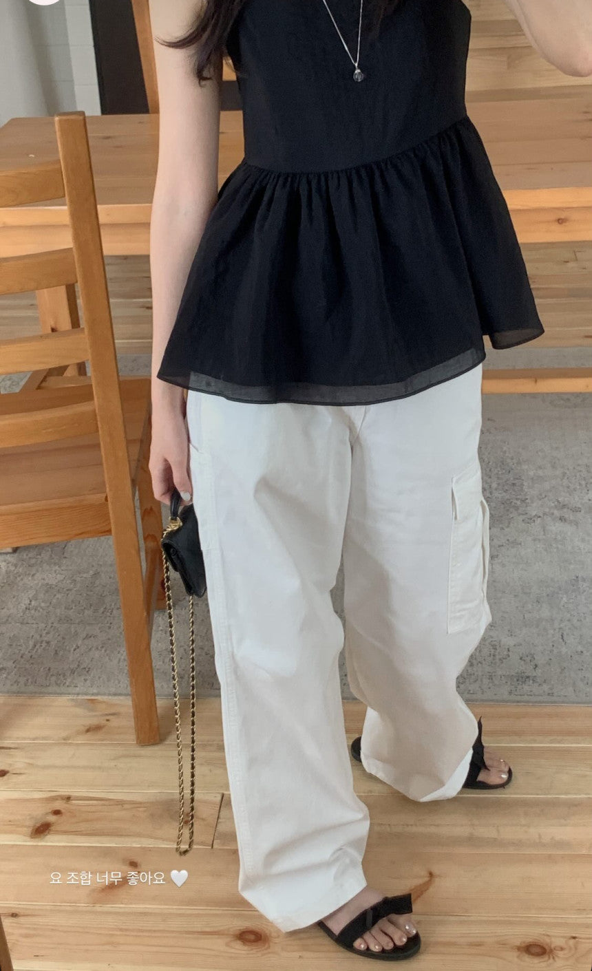 cargo cotton pants