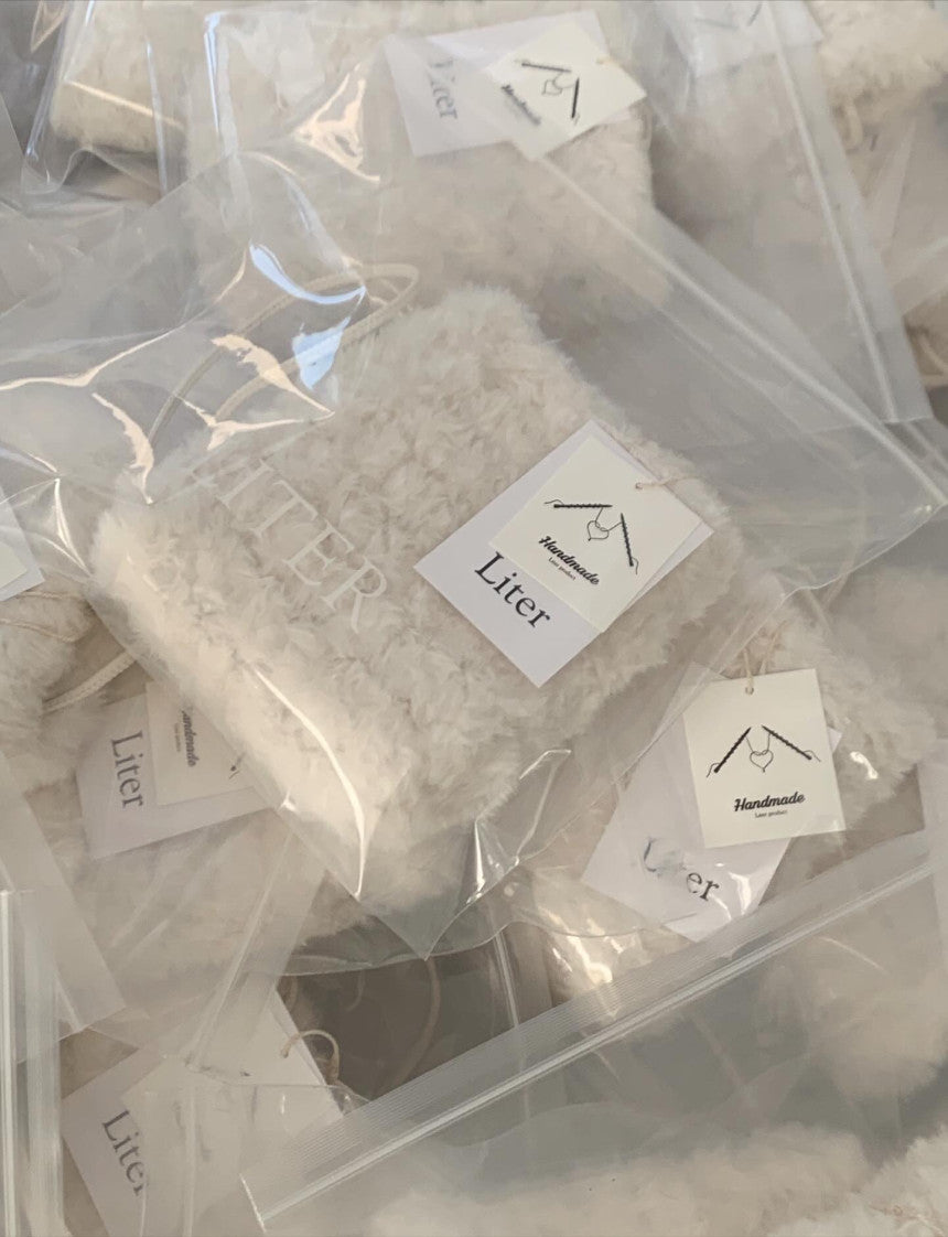 liter banny handmade fur bag