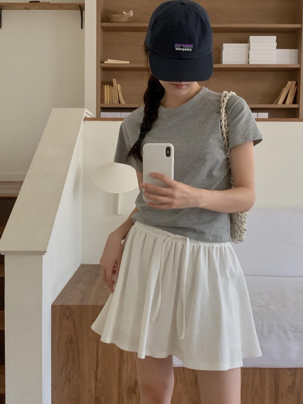 Rush skirt half pants-3col