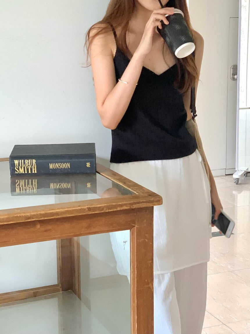 May punching sleeveless-3col