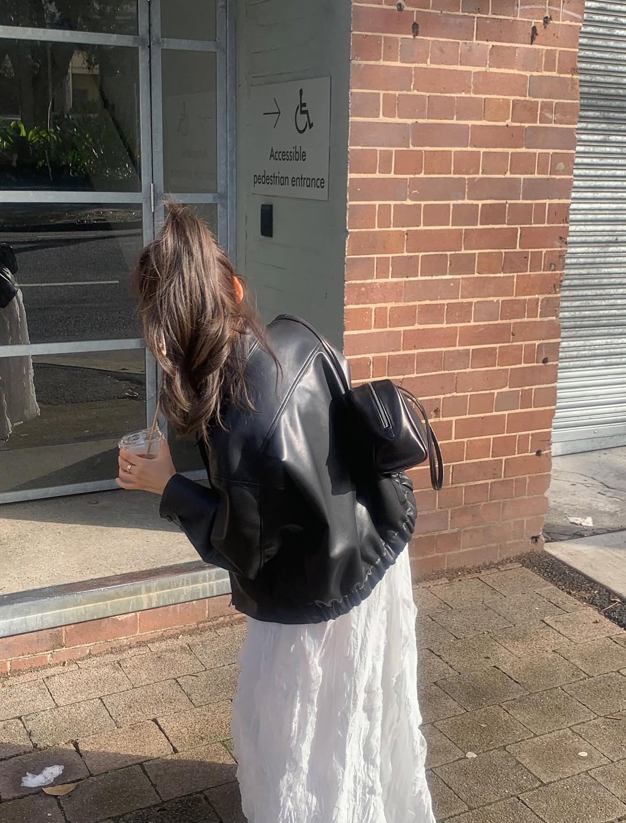 liter log leather jacket