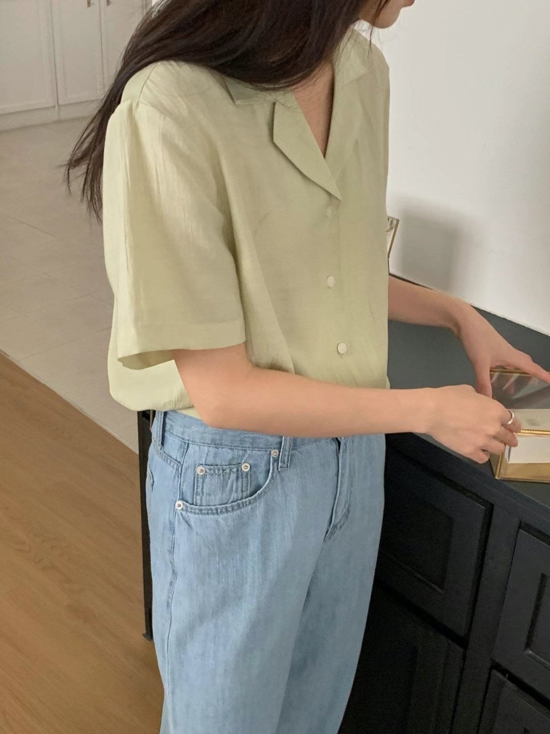 Apple blouse-3col