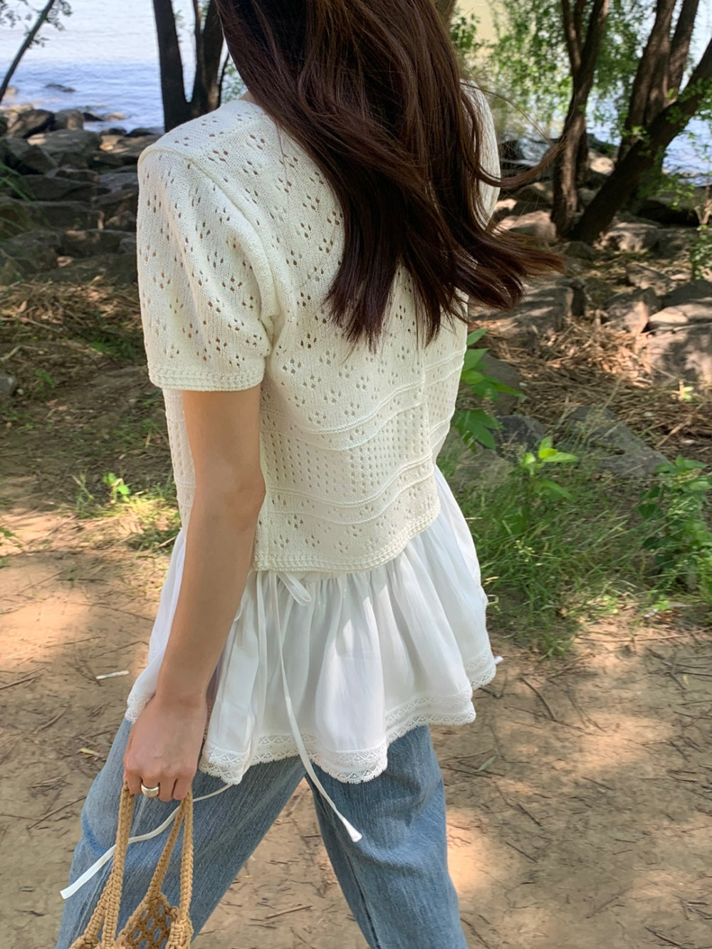 Flute cardigan-3col