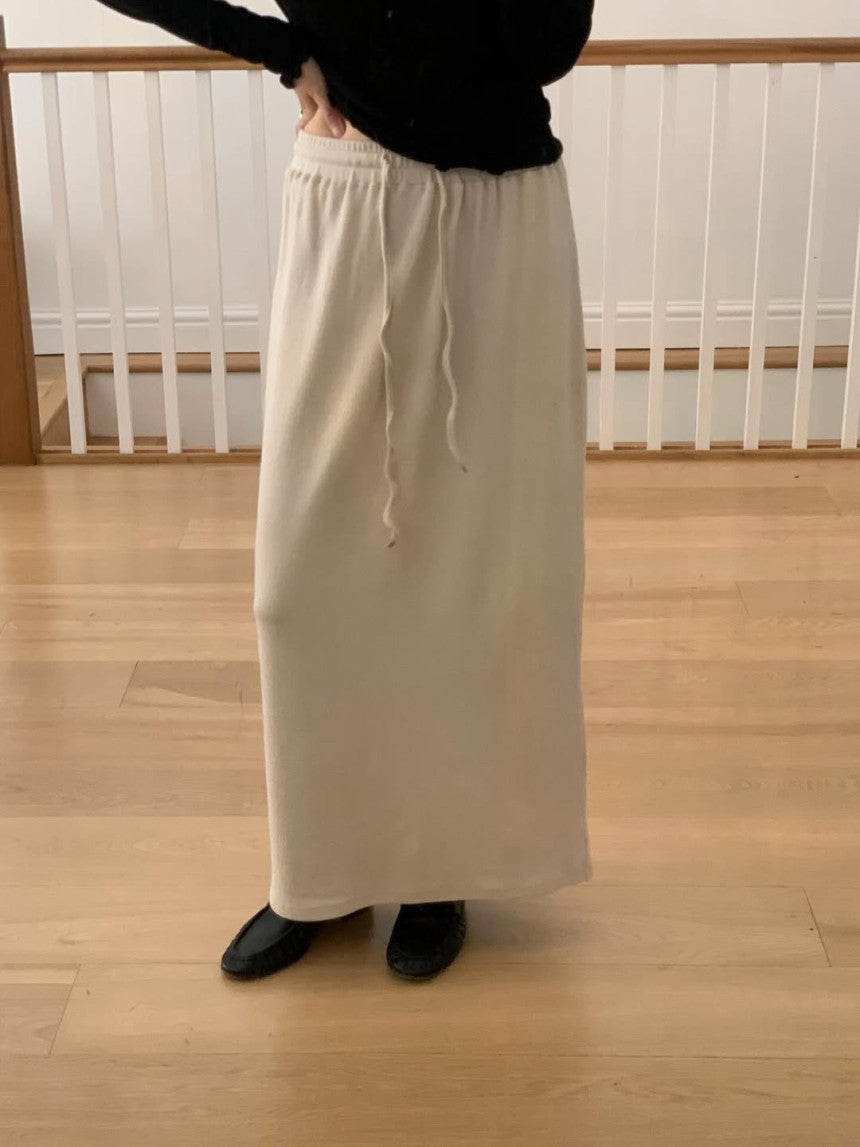 Creamy skirt-3col