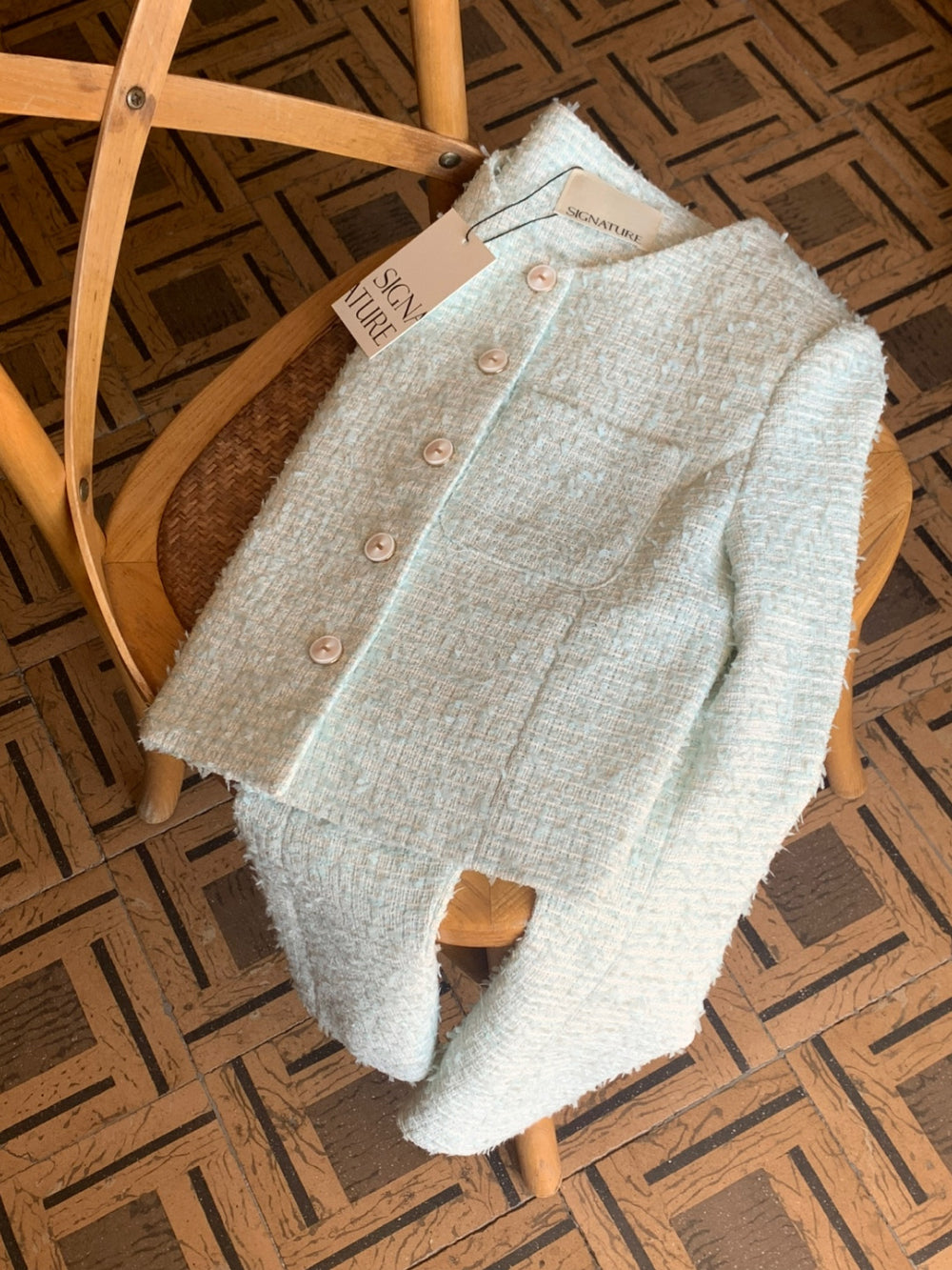 Sha tweed jacket-3col