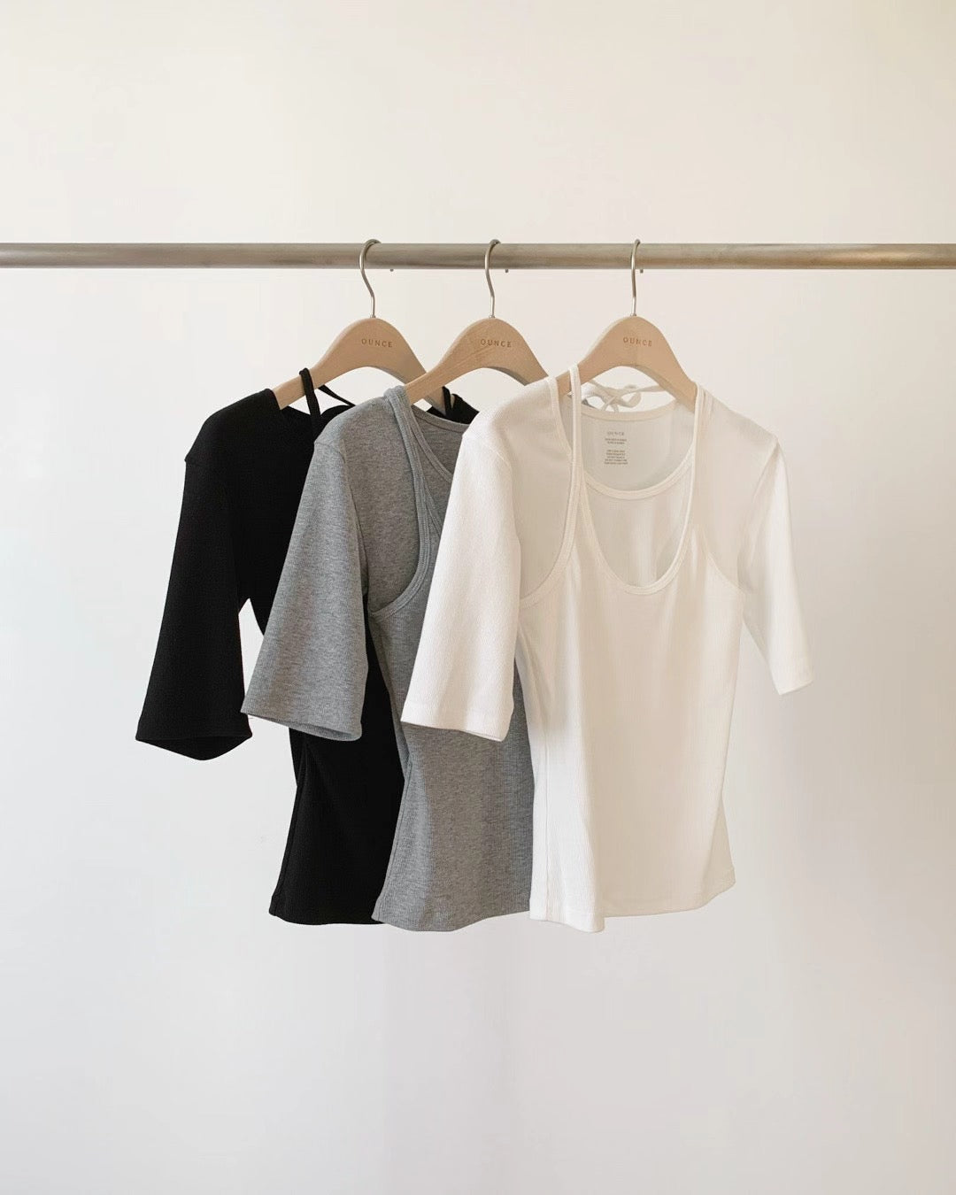 Ounce Isabel layered T-3col