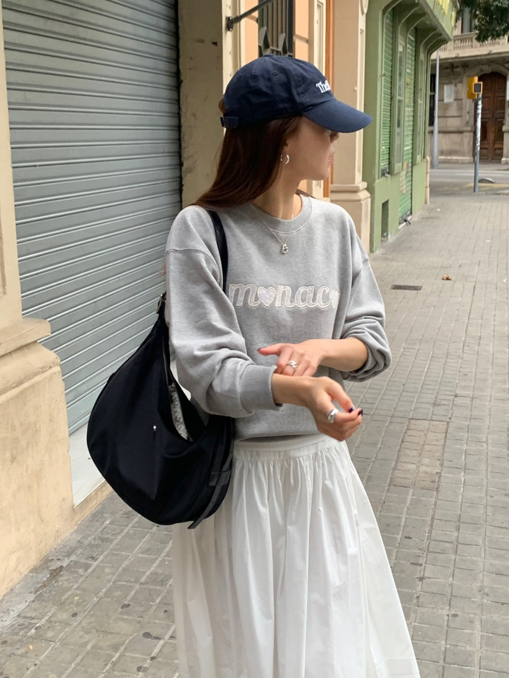 oatmeal即納 Monaco lace MTM-4col