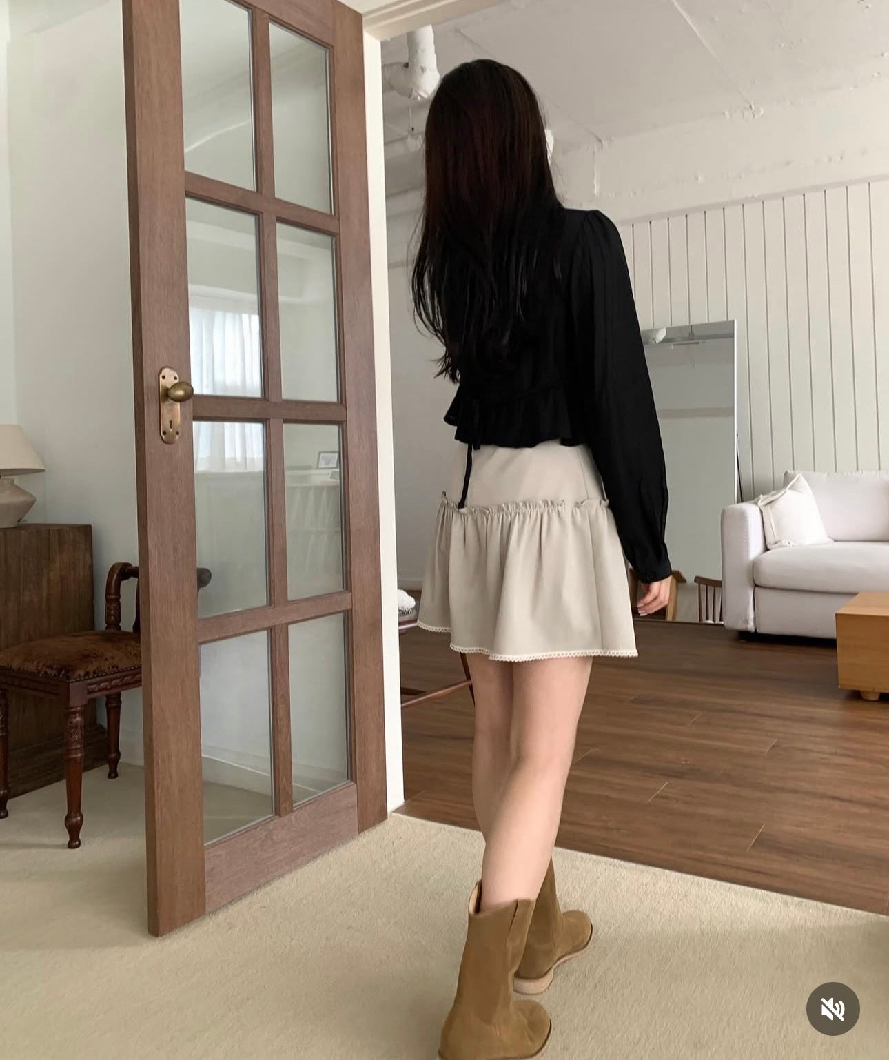 Pure blouse-2col