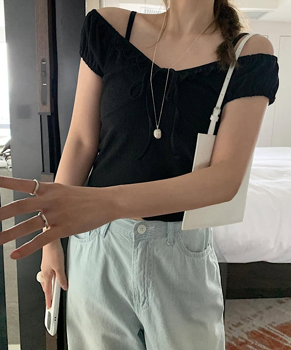 Fure blouse T-2col