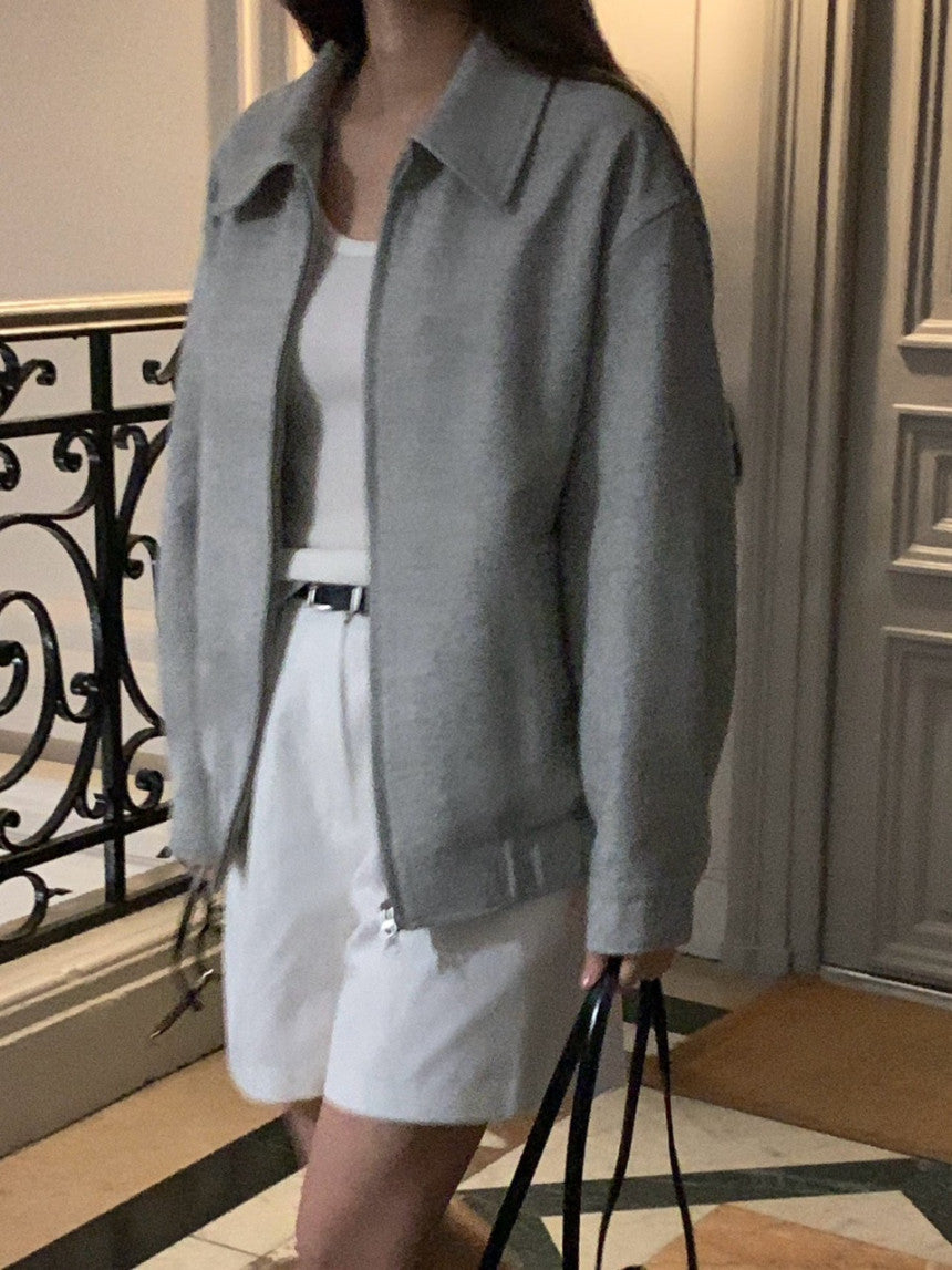 Palas herringbone blouson
