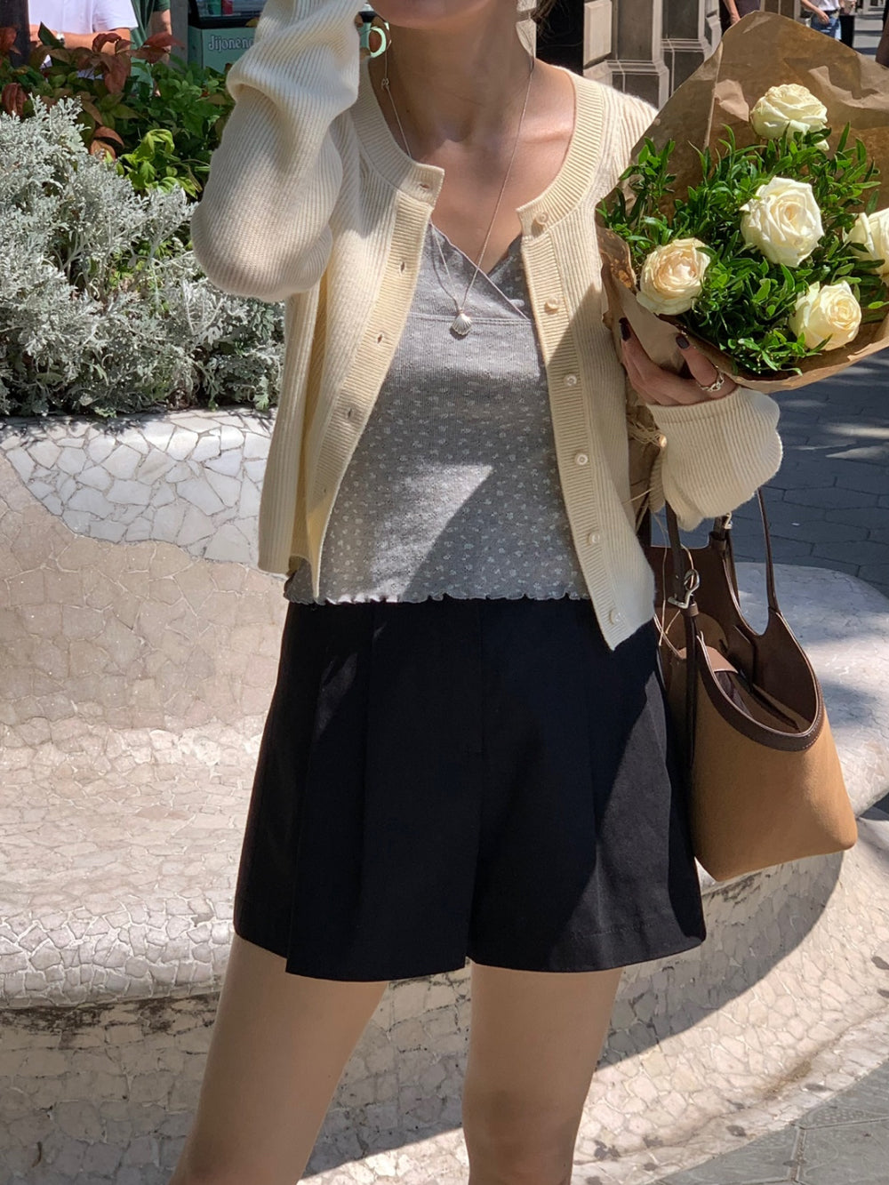 Kushi cardigan-4col