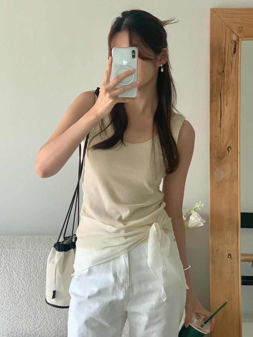 verr lace u neck sleeveless-3col